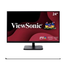 ViewSonic IPS 모니터 VA2456-MHD 24인치 얇은 베젤 1080p HDMI DP 포함(E16