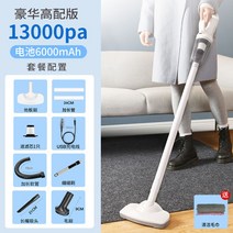 무선 청소기 가정용 휴대 원룸 카펫 소형 간편 가벼운 충전 고속 핸디 저소음 차량용, 프리미엄 고급형 + 고급구성품