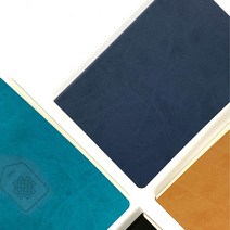 30%OFF-친환경노트 양장 무지 디자인 핸디 플래너 고급 인조가죽 오퍼비 반양장제본 이니셜 각인, 카멜, 무