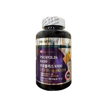 내츄럴플러스 프로폴리스 1000mg x 180캡슐