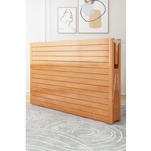 등받이평상 원목 야외 정자 조립식 데크 마루 정원, 넓은 100X197CM