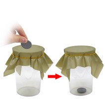 페나 동전 마술 소품 동전은 막을 통해 컵 장난감 1 개115532, 1pcs, 1pcs