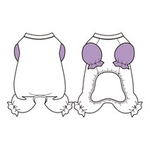 코코앤 디자인 강아지옷 패턴 도안 도면 옷본, A13.셔링 올인원