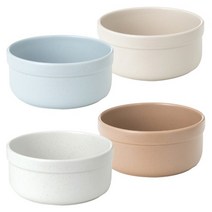 엘르 미엔느 대접(4color) 국공기 도자기 그릇, 엘르미엔느대접(시크릿로즈)