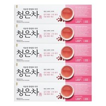 애경 개운한 한방차 치약 청은차 수 120g X 5개