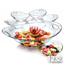 이탈리아 보르고노보 플레이팅 샐러드볼 12호 유리볼, 처피 본상품선택, 1개