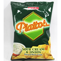 피아토스 양파맛 감자칩, 14개, 85g