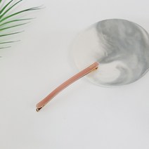 프랑스핀 호피 마블 8 cm 롱 헤어실핀 머리핀