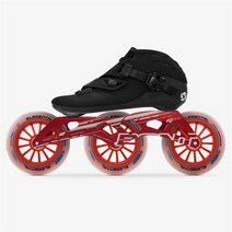 롤러스케이트 2019 원래 Bont 루나 속도 인라인 스케이트 Heatmoldable CarbonFiber 부팅 3*90/100/110mm, 02 Black adult_18 28