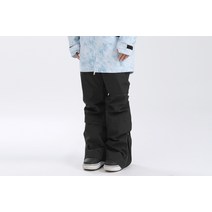 [블렌트] 2223FW 블렌트 가넷 스노우보드 스트라이트 팬츠 블랙 BLENT GARNET STRIGHT PANTS BLACK 스노우보드복 스노우팬츠