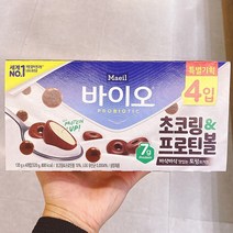 매일바이오 초코링_프로틴볼 130gX4입, 아이스박스포장