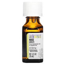 아우라카시아 퓨어 에센셜 오일 호호바 로즈 앱솔루트 장미 향 15ml