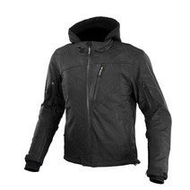 코미네 오토바이 방한 자켓 바이크 겨울 상의 파카 보호대 후드 JK-590 BLACK, BLACK-4XL-블랙