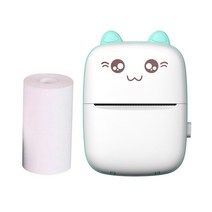 스마트폰사진인화기 휴대폰 사진출력 미니 휴대용 무선 감열식 포토 포켓 프린터 학교 학생 생일 선물용, 04 Style A