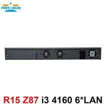 컴퓨터VPN 방화벽1U 6 LAN 네트워크 방화벽 기기 포트 기가비트 lan 인텔 코어 i3 4150 3.5Ghz Mikrotik P, 한개옵션0