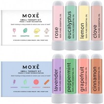 목스 MOXE 냄새 훈련 키트 미국산 8가지 에센셜 오일(1단계 및 2단계 번들), 1