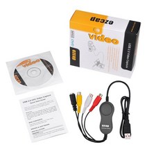 영상편집보드 ezcap 159 오디오 그래버는 vhs 캠코더 게임 상자에서 디지털 맥, 협력사, 패키지 포함