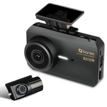 바넥스 BX10 PLUS 전후방 풀HD 와이파이 블랙박스 2채널 ADAS, 128GB