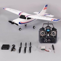 무선 조종 비행기 헬기 드론 최신 RC 비행기 P707G 24G 3D/6G 자이로스코프 3Ch RC 비행기 고정 날개 비행기야외 드론 RTF 세스나 182 비행기, 01 1 battery version