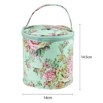 대바늘파우치 14.5x14cm 원사 보관 가방 뜨개질 주최자 케이스 크로 셰 뜨개질 후크 뜨개질 바늘 양모 스토리지 토트 백 여성용 21