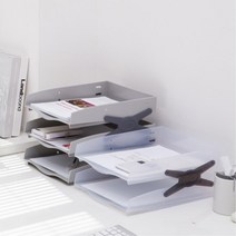 병원개원 데스크 서류 반투명 오픈 문서트레이 민원실 오피스 정리함 보관, SMOG