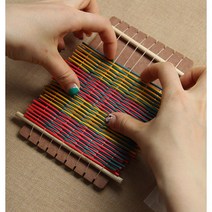 [고급형] K-Culture 알라딘의 양탄자 우리에겐 강화화문석 티코스터 만들기 DIY KIT 화문석 태교 집콕놀이 여름방학 치매예방 위빙 키트 티매트