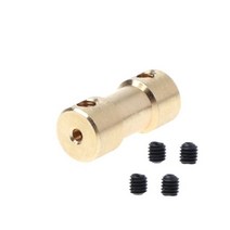 동슬리브 전기부품 2-5mm 모터 구리 샤프트 ​​커플 링 커플러 커넥터 슬리브 어댑터, 2-2mm
