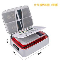 방화 방수 중요 서류보관 증명서 가방 문서 보관함 부동산증명서 통장 여권 가방 자물쇠