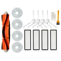 최신 for xiaomi mijia b101cn 로봇 청소기 걸레 천 hepa 필터, 세트 3
