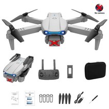 드론 자격증비용 헬리캠 가성비 입문용 WLR/C E99 Pro RC 미니 드론 4K 듀얼 카메라 와이파이 FPV 항공 사, 08 Grey Battery1 NO