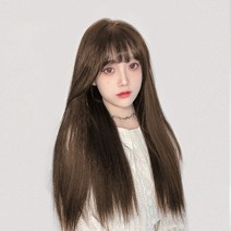 뿌이뿌이가발 벨벳 가발, 밀크브라운, 10개