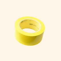 (수담공구) 3M 471바닥라인테이프 50mm 33M 황색 주차장공장안전가이드