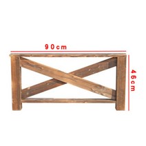 조립식평상 조립평상 평상마루 평상만들기 야외용평상, X자 펜스