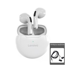 차이팟 가성비 Lenovo-라이브팟 HT38 TWS 블루투스 이어폰 미니 무선 마이크 포함 샤오미 스포츠 방수 9, 06 HT38 white tw13