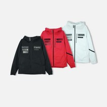 데상트 2023 SWISS SKI HOODIE WOVEN JACKET SO323SJK91