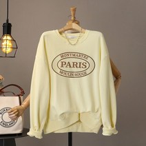 모노시크 렌트도 발포 나염 파리스 맨투맨 MNTF020