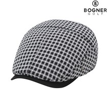 [보그너골프] 01-221-114-06 남성 체크패턴 헌팅캡 모자, 없음
