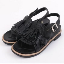 예쁜 태슬 슬리퍼 신발 여성 데일리 샌들 여름 슈즈