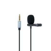 BiLe LG G7/G8 ThinQ 스마트폰 3.5mm 녹음 방송 유선 마이크 미니 1.5M, BiLeGS113 핀 마이크