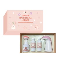 설날 선물세트 손씻기 핸드워시 손세정제 선물 뽀득이의 꽃거품 집들이, 복숭아향 세트