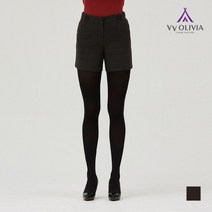 올리비아로렌 여성 핀 포인트 체크 반바지 VVPDSUW9231