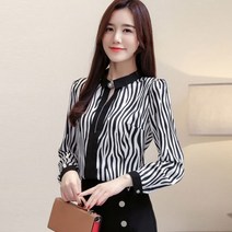 가바바 여성 블라우스 세련된 느낌의 실크소재 오피스룩 블라우스 G27388