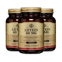 솔가 루테인 40mg 소프트젤, 30개입, 3개