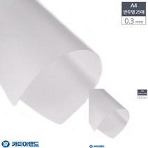 A4 제본용 PVC 반투명 비닐표지 0.3MM 25매 제본용지 제본표지 제본표지 제본커버 비닐제본표지