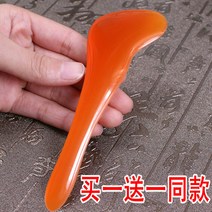 얼굴 마사지 스틱 수동 마사지 볼 나무밀지 왁스 스틱 여성 얼굴 뷰티 스틱 마사지 얼굴 눈 경락 풀 리브, 【덤】노란 밀랍 스틱