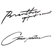 레터링 필기체 차량용 데칼 튜닝 스티커, 1개, 선택-2화이트(중)