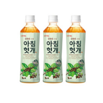 롯데 오늘의 차 아침헛개, 500ml, 20개