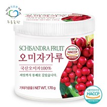 푸른들판 국산 건 오미자 분말 가루 100프로 파우더 haccp 인증 170gx1통, 선택완료, 단품없음