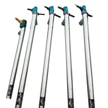 곡물이송기 흡입기 분말 사료 비료 운반기 농업용, 2m 스테인리스스틸 브래킷 샤프트 직경 114, 1개