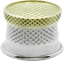 Colonial Needle Raised Edge Thimble Size 10 null, 1, Silver